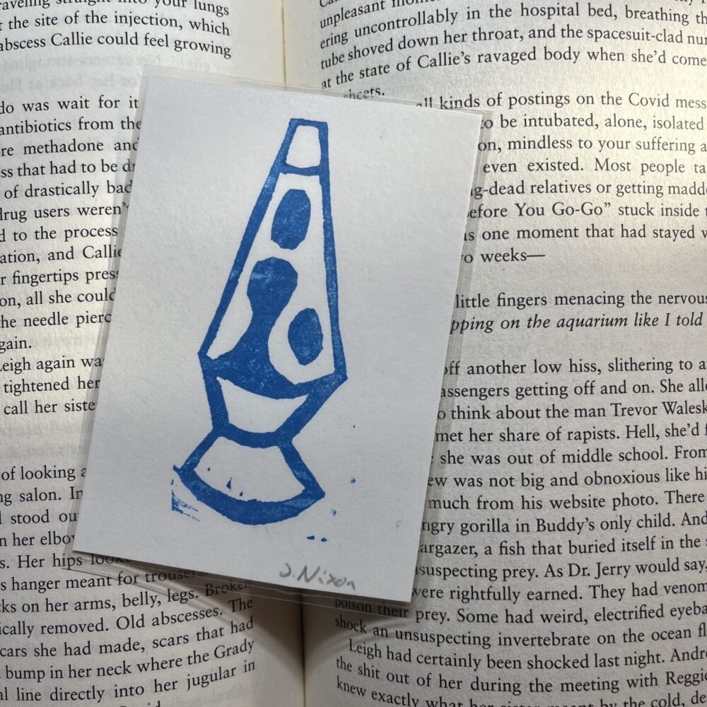 Lava Lamp (Bookmark)