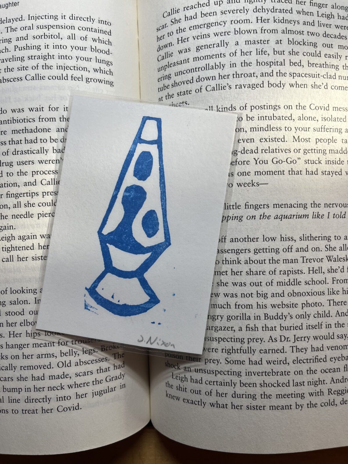 Lava Lamp (Bookmark)