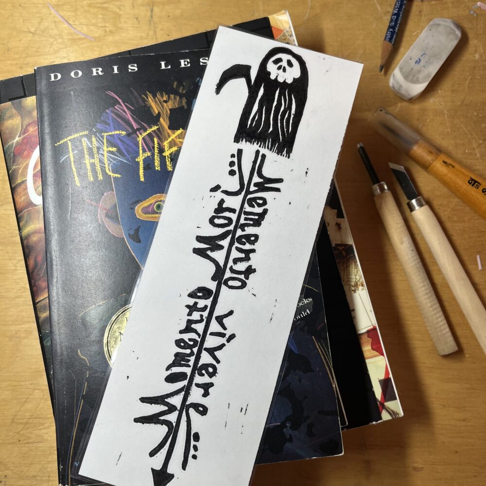 "Memento vivere, memento mori" (Bookmark)