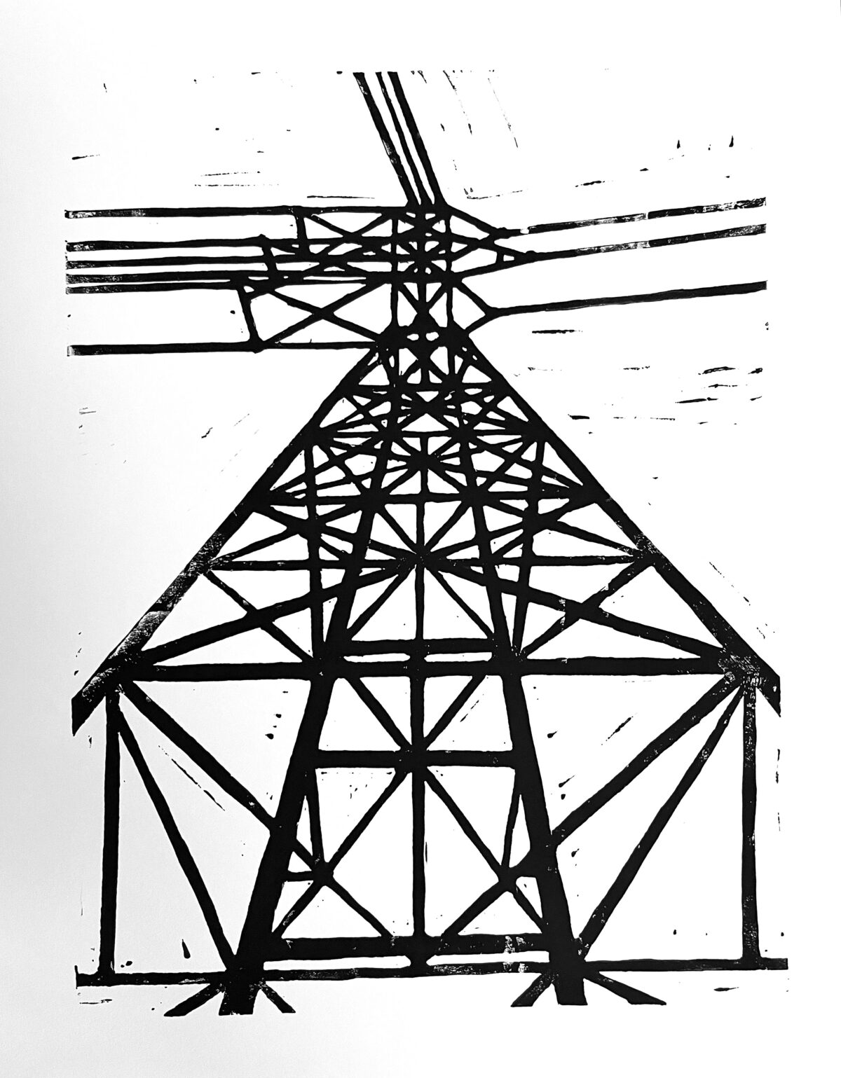 Transmission Tower (11x14)