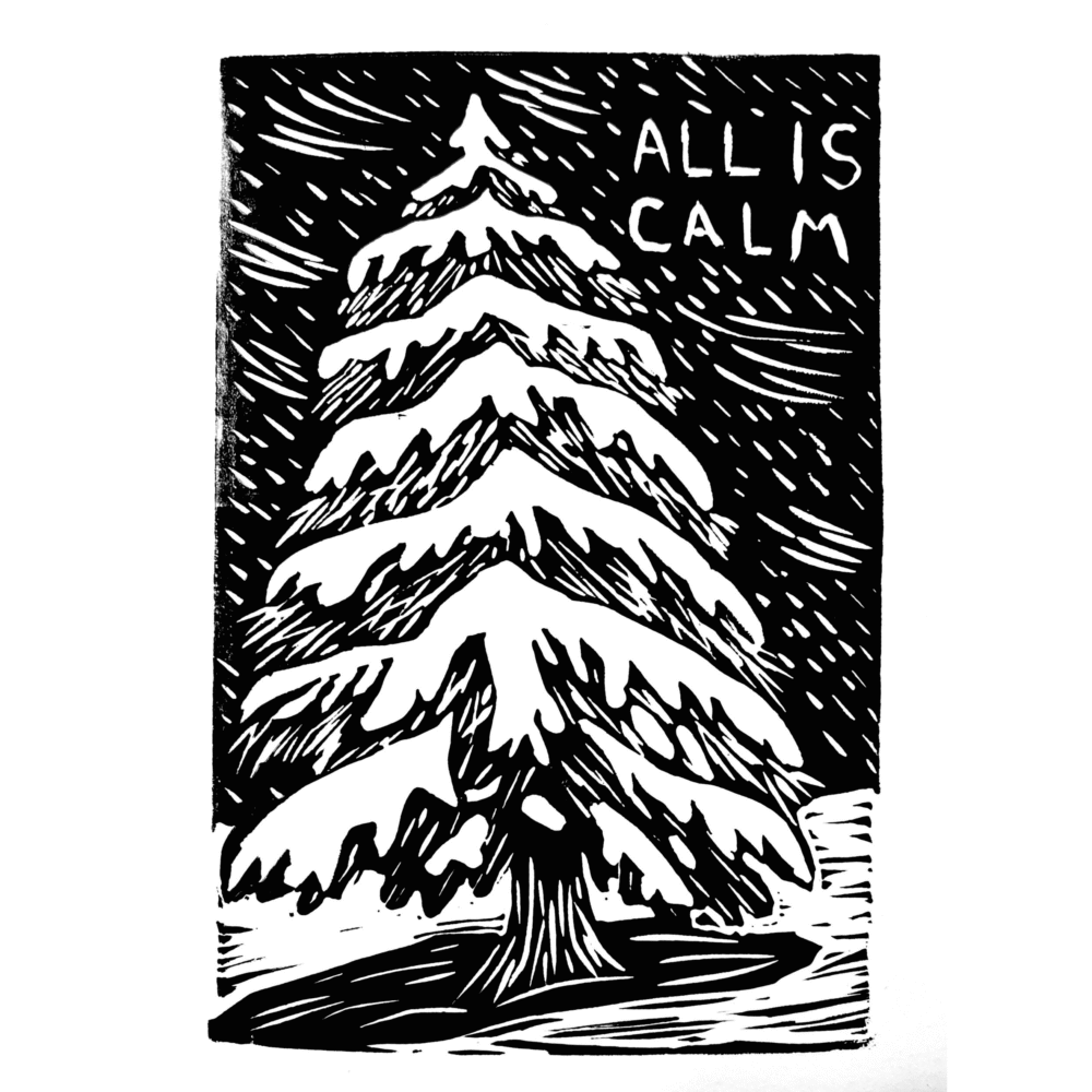 All Is Calm (Greeting Card)